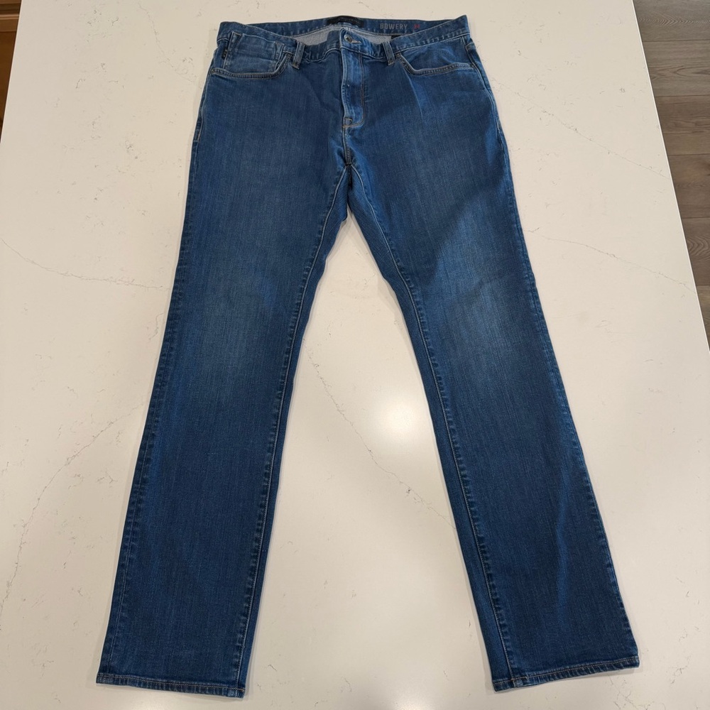 John Varvatos Men’s Bowery Slim Straight Fit Jeans 34x32 - Picture 2 of 10